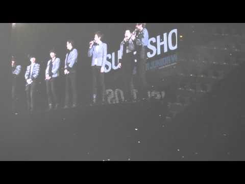 120203 SS4 in TW Super Junior - MC (Talking) (Sungmin Donghae Eunhyuk scream)