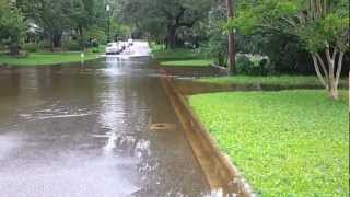 preview picture of video 'Flooding in Orange Park, FL'