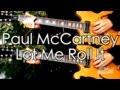 Let Me Roll It - Paul McCartney ( Intro & Riff Guitar Tab Tutorial )