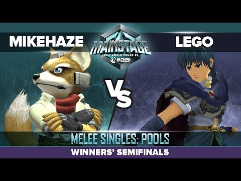 MikeHaze vs Lego - Winners' Semifinals: Melee Singles Pools - Mainstage | Fox vs Marth