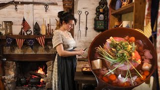 Making Dinner in June 1823 |ASMR Cooking| Real Historical Recipes - Pork Pies, Gravy & Potatoes
