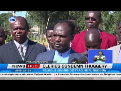 Religious leaders decry political thuggery