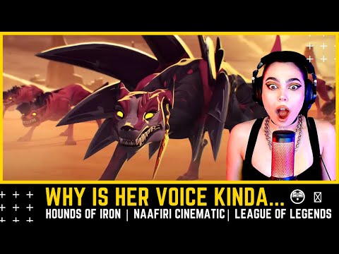 Dinka Kay REACTS: HOUNDS OF IRON | Naafiri Cinematic - League of Legends