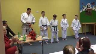 preview picture of video '20140604 - Ukázka karate v Městské knihovně v Kyjově v rámci akce CELÝ KYJOV ČTE DĚTEM'