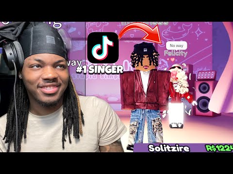 DESTROYING the #1 Tiktok PRO on Sing It! (Roblox Karaoke) *PRO SERVERS*