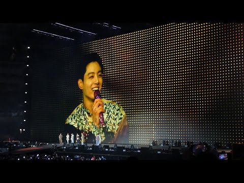 BTS Permission to Dance - LA - D1 112721 - BTS asking Army "Are you having fun?"