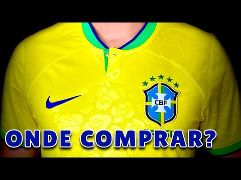 Melhor lugar pra comprar a Camisa da Seleção Brasileira - Copa do Mundo 2022