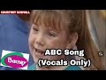 Barney ABC Song Alphabet Soup Vocals Only