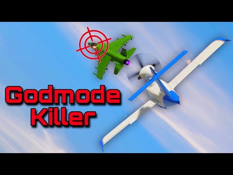 Trolling God Mode Jet Abusers with Seabreeze Machine Guns - GTA Online