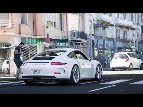 BREAKING: 4x Porsche 911R test drives in Monaco (2x US spec. 2x EU spec.)