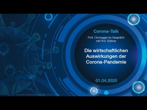 Corona-Talk: Prof. Hornegger im Gespräch mit Prof. Büttner [FAU Science]