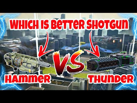 [WR] 🔥 Hammer VS Thunder Weapon Comparison in |War Robots|