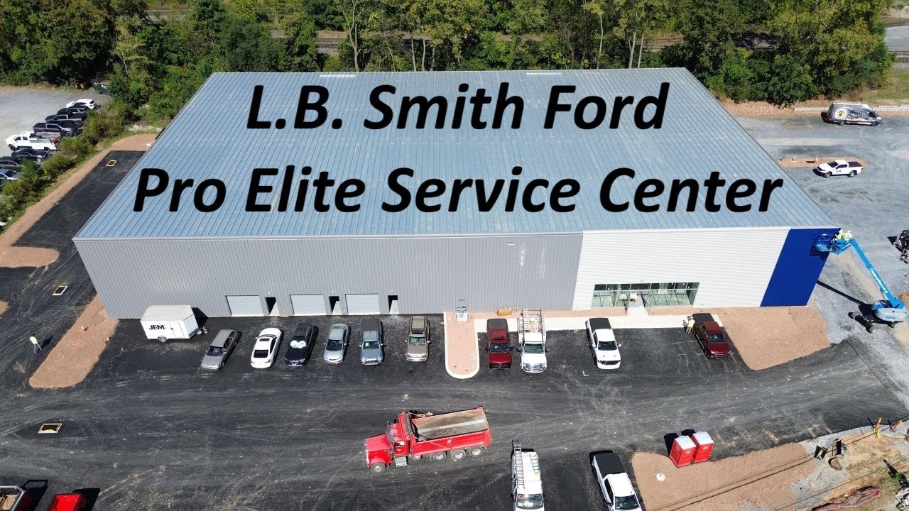Construction Update: L.B. Smith Ford Pro Elite Service Center - 10/1/2025