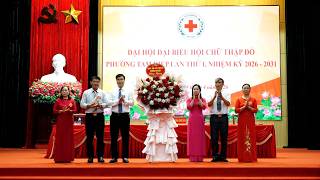 Hội Chữ thập đỏ phường Tam Điệp tổ chức thành công Đại hội đại biểu lần thứ I, nhiệm kỳ 2026–2031