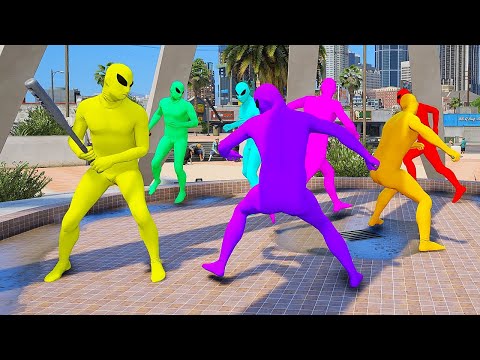 Alien Wars | GTA 5 NPC Wars 109