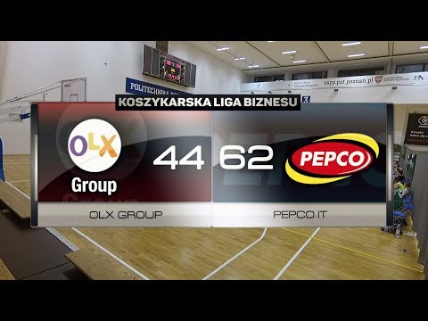 OLX Group vs Pepco - XIV kolejka - Poznań - Koszykarska Liga Biznesu