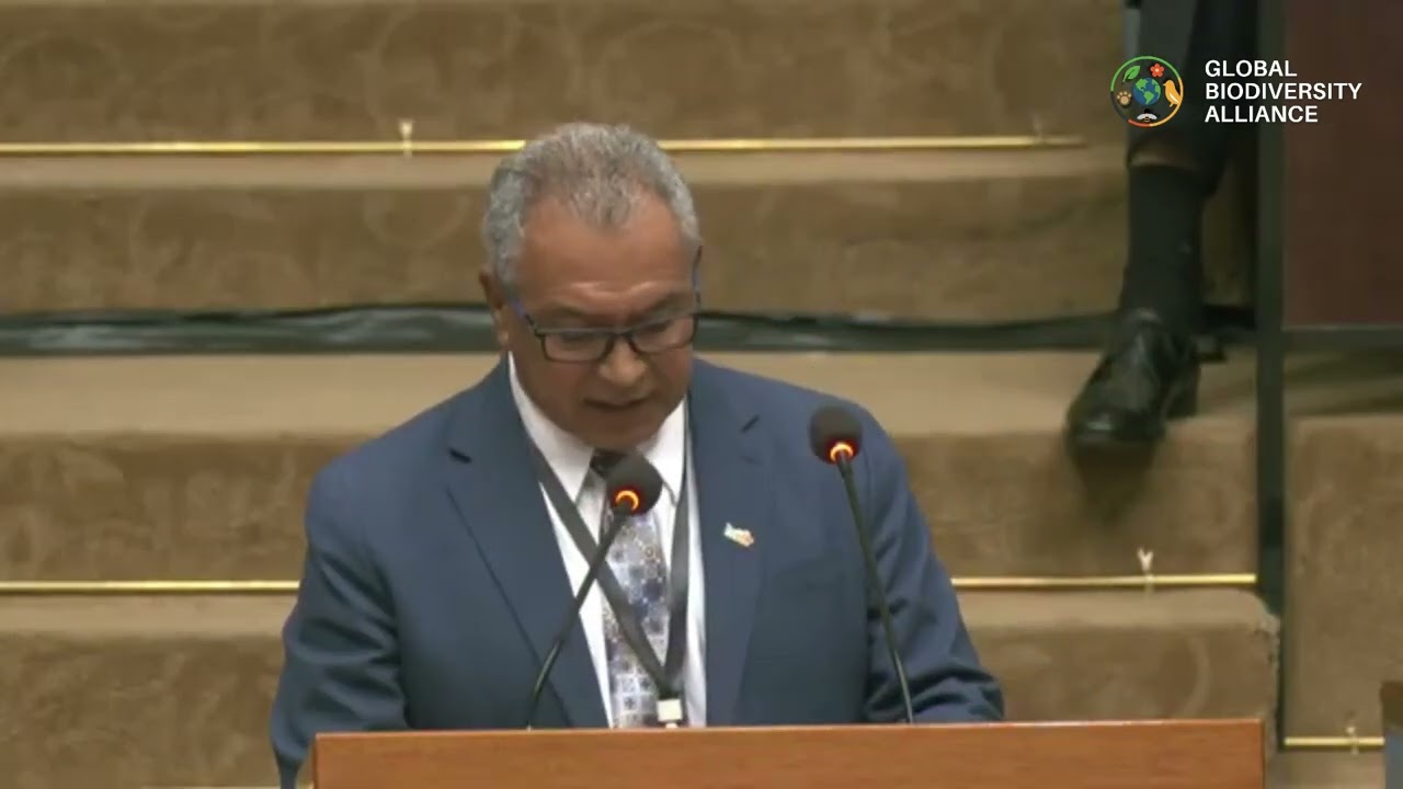 Orlando Habet - Minister of Sustainable Development & Climate Change - Belize