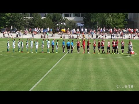 Testspiel gegen Bohemians Prag