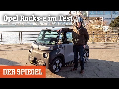 Wir drehen eine Runde: im Opel Rocks-e: Ist der aber putzig! | DER SPIEGEL
