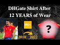 DHGate Football Shirt 12 YEARS LATER! How Does It Hold Up?