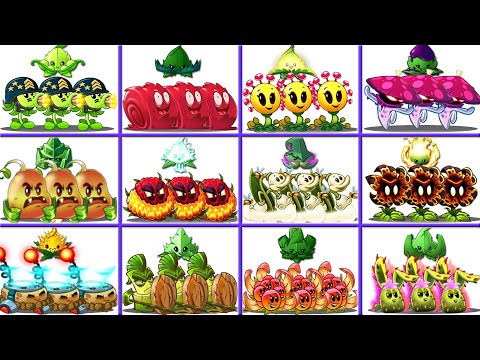 12 New Plants & Mint Battlez - Who Will Win? - Pvz 2 Plant vs Plant
