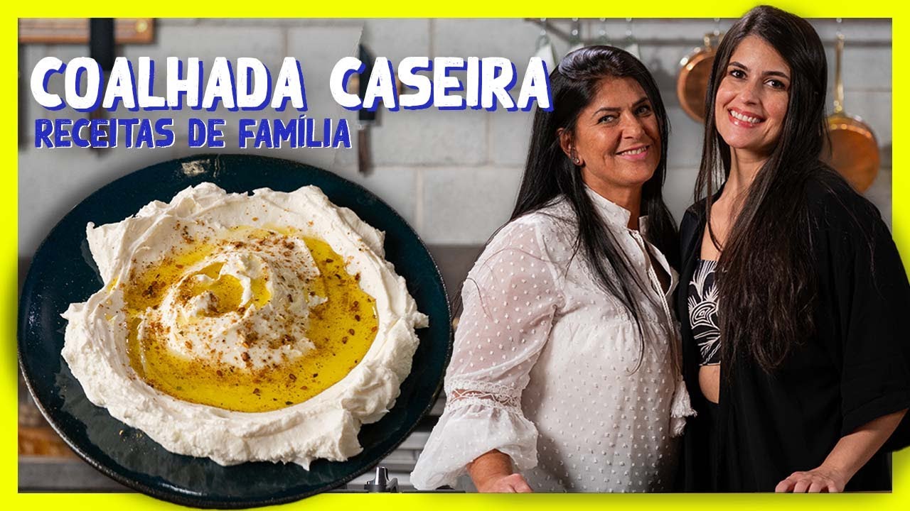 COMO FAZER COALHADA ÁRABE | Receitas de Família | Mohamad Hindi