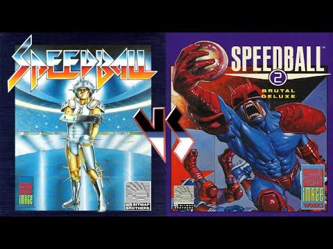 SPEEDBALL vs SPEEDBALL 2 (AMIGA) - WHICH IS THE BEST GAME?
