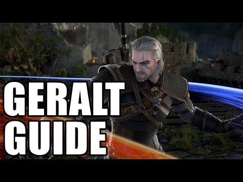 How to play Geralt in Soul Calibur VI! Overview Guide, Strategy, and Combos!