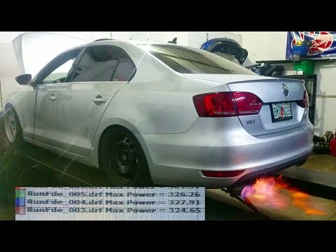 325hp APR/JB1 Stacked 2014 Gen3 GLI makes Great power vs a Tuned JB4 MK7 Golf R.