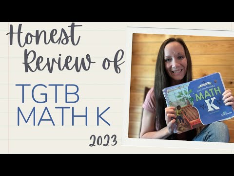 HONEST REVIEW & OPINION OF THE GOOD AND THE BEAUTIFUL // MATH K // KINDERGARTEN MATH