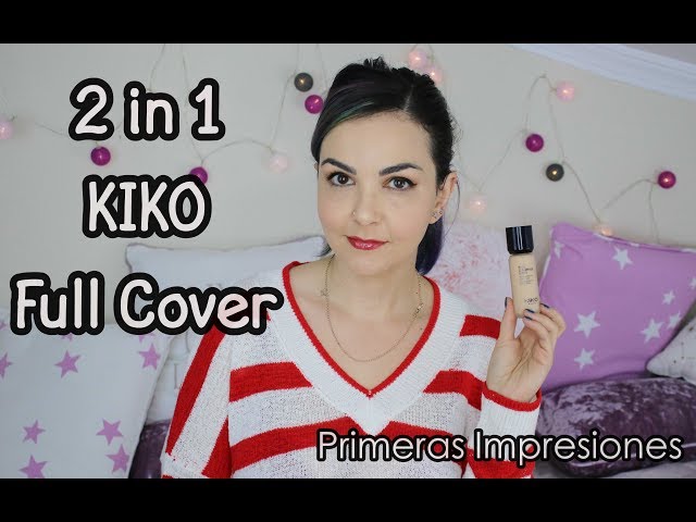 Vídeo relacionado con KIKO Milano Full Coverage 2-in-1 Foundation & Concealer, Base De Maquillaje Y Corrector 2 En 1, Alta Cobertura, WR30 Warm Rose