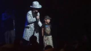 Culture Club Live Awsome Blessd and happy Children who have been rised on the stage by Boy Geoge