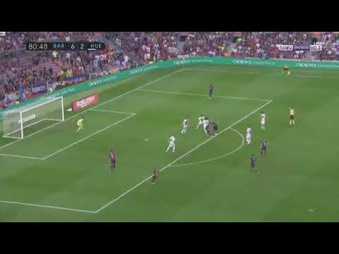 Barcelona vs Huesca 8-2 FT 02/09/2018 watch as Barcelona scored their seventh goal