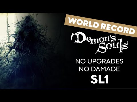 [Worlds First] SL1 No Upgrades/Infusion, No Damage taken, No Hit run - Demon's Souls Remake
