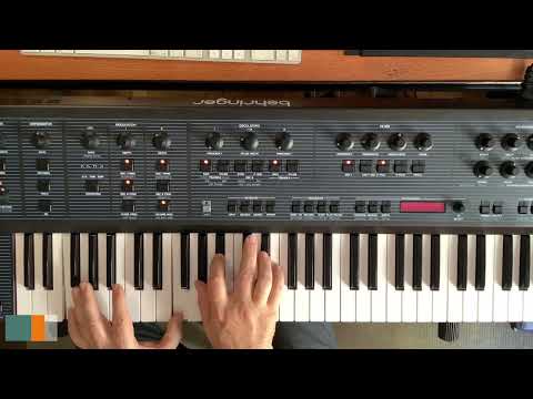 Behringer UBXa: The Ultimate Analog Collection patches HD Demo - No Talking
