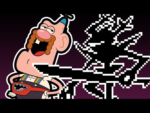 Uncle Grandpa fights the Roaring Knight (Deltarune)