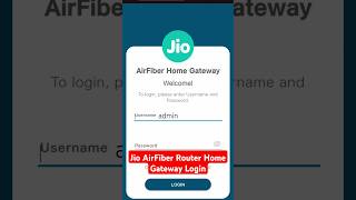 Download lagu How To Login Jio Air Fiber Router | Jio Airfiber Home Gateway Login mp3