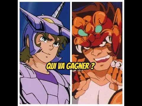 Saint Seiya : Petit Lion Vs Licorne