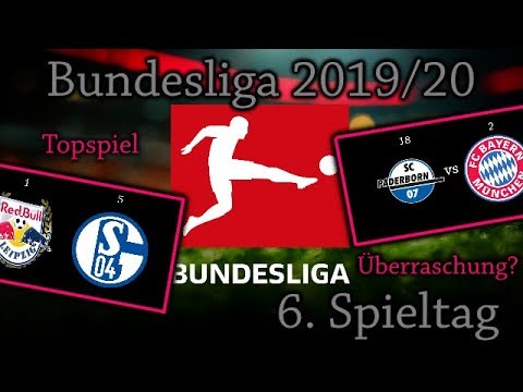 BUNDESLIGA 19/20 6.Spieltag - Vorschau und Tipps