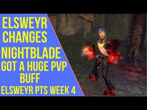 ESO Elsweyr Changes - Nightblade Class Changes | Elsweyr PTS Week 4