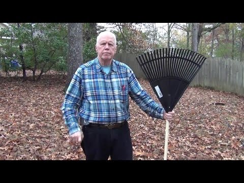 How To Rake (Bag) Leaves - the EASY WAY!