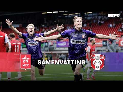 🆕 Feyenoord-huurling Carrillo MAAKT DEBUUT voor FC Dordrecht! 🟢🐏 | Samenvatting MVV - FC Dordrecht