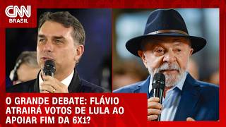 Vídeo: Flávio atrairá votos de Lula ao apoiar fim da 6x1? | O GRANDE DEBATE