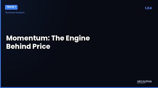 Momentum: The Engine Behind Price Moves