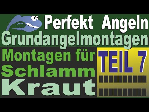 Perfekt Angeln - Grundangelmontagen TEIL 7 | Grundblei am Seitenarm, Anti Tangle für Schlamm, Kraut