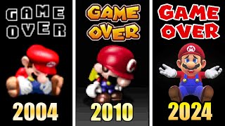 Evolution Of Mario VS Donkey Kong Deaths + Game Ov