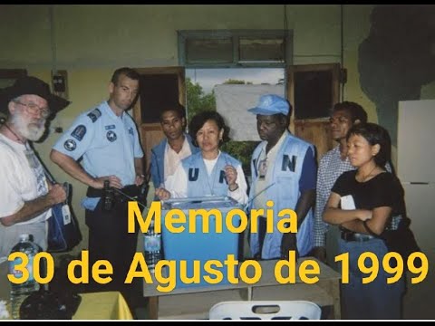 Memories of Timor-Leste on August 30, 1999 ago