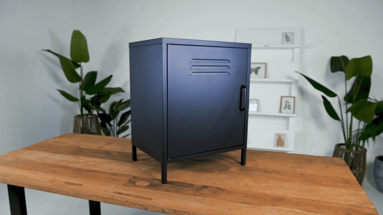 MaximaVida metalen lockerkastje Finn 52 x 40 x 67 cm ivoor