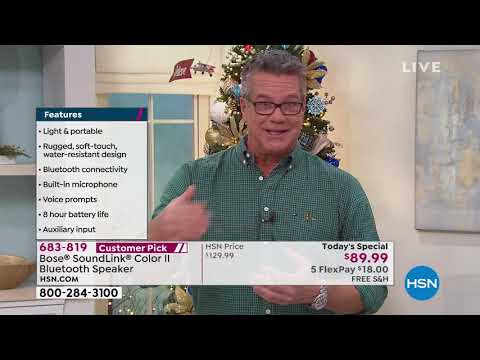 HSN | Electronic Gift Connection featuring Bose 11.18.2019 - 09 AM