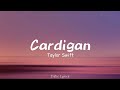 Taylor Swift Cardigan Slowed Reverb TikTok Version